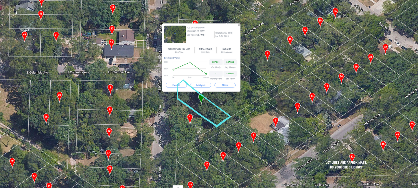 .12 Acre Corner Lot- Muskegon, Michigan
