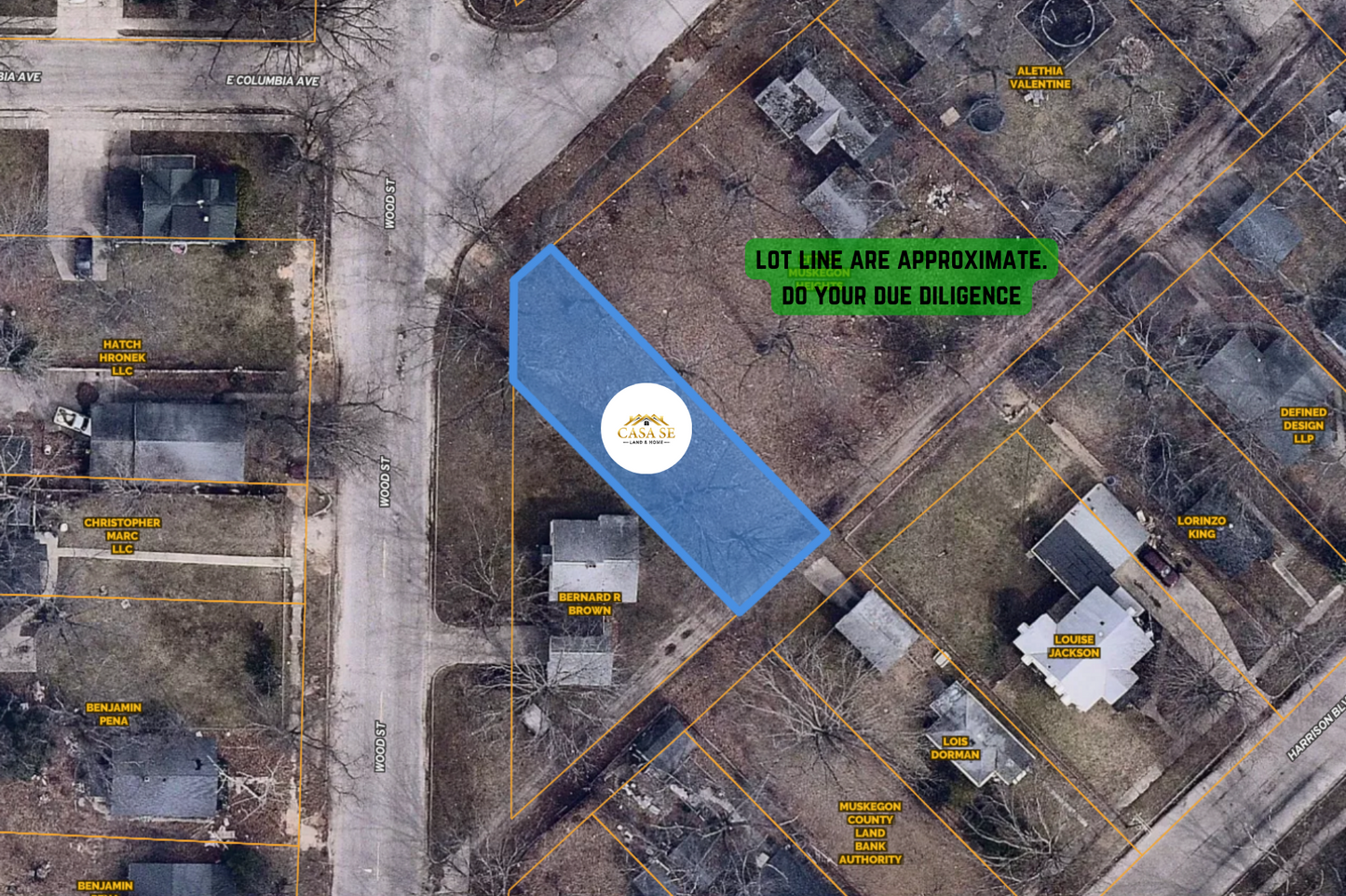 .12 Acre Corner Lot- Muskegon, Michigan