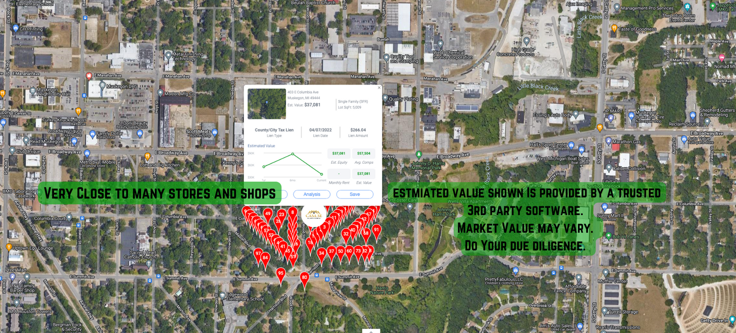 .12 Acre Corner Lot- Muskegon, Michigan