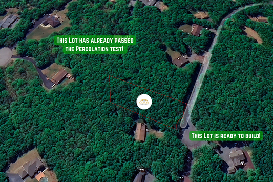 .64 Acre Lot- Poconos, Pennsylvania- Perc Tested