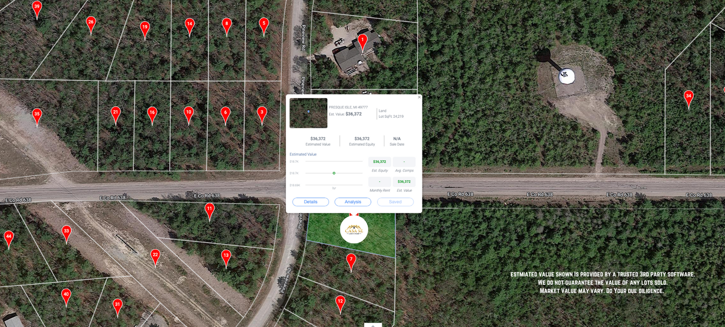 .56 Acre Corner Lot- Presque Isle, Michigan