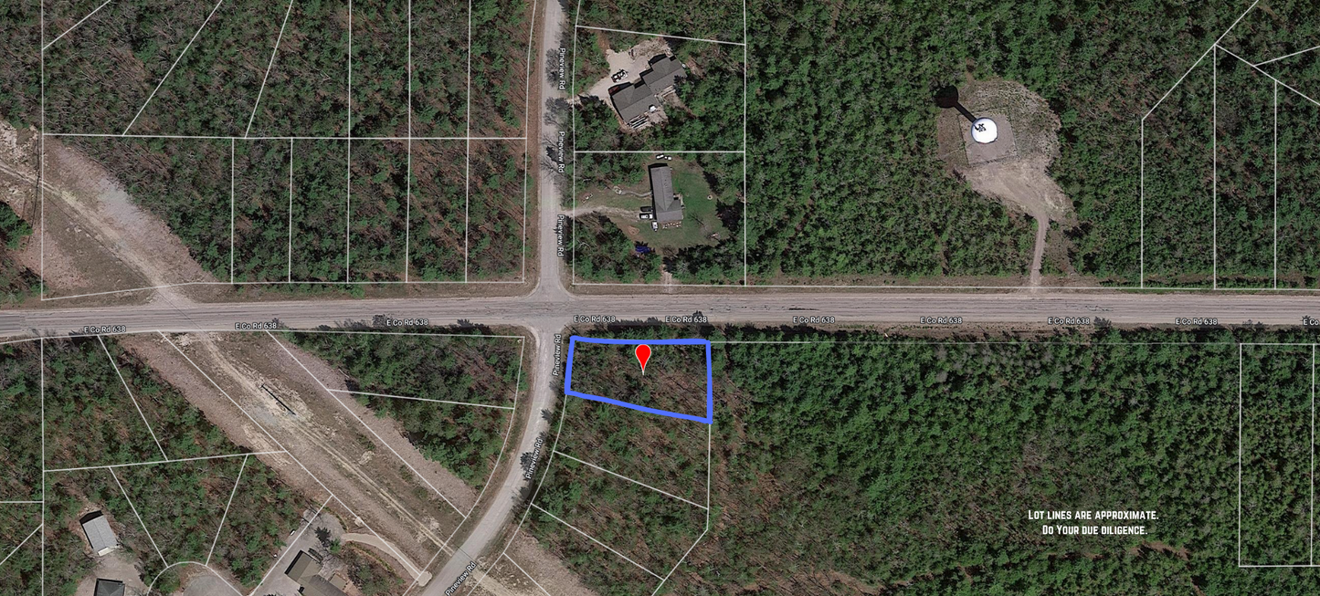 .56 Acre Corner Lot- Presque Isle, Michigan